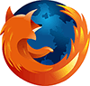 Mozilla Firefox logo.
