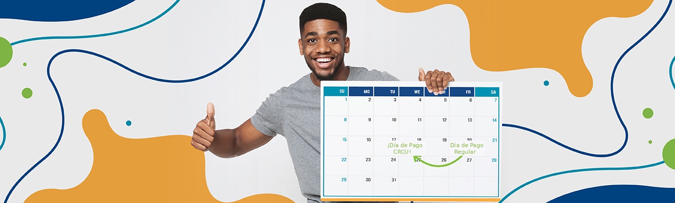 hombre sosteniendo un calendario