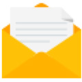 envelope orange icon